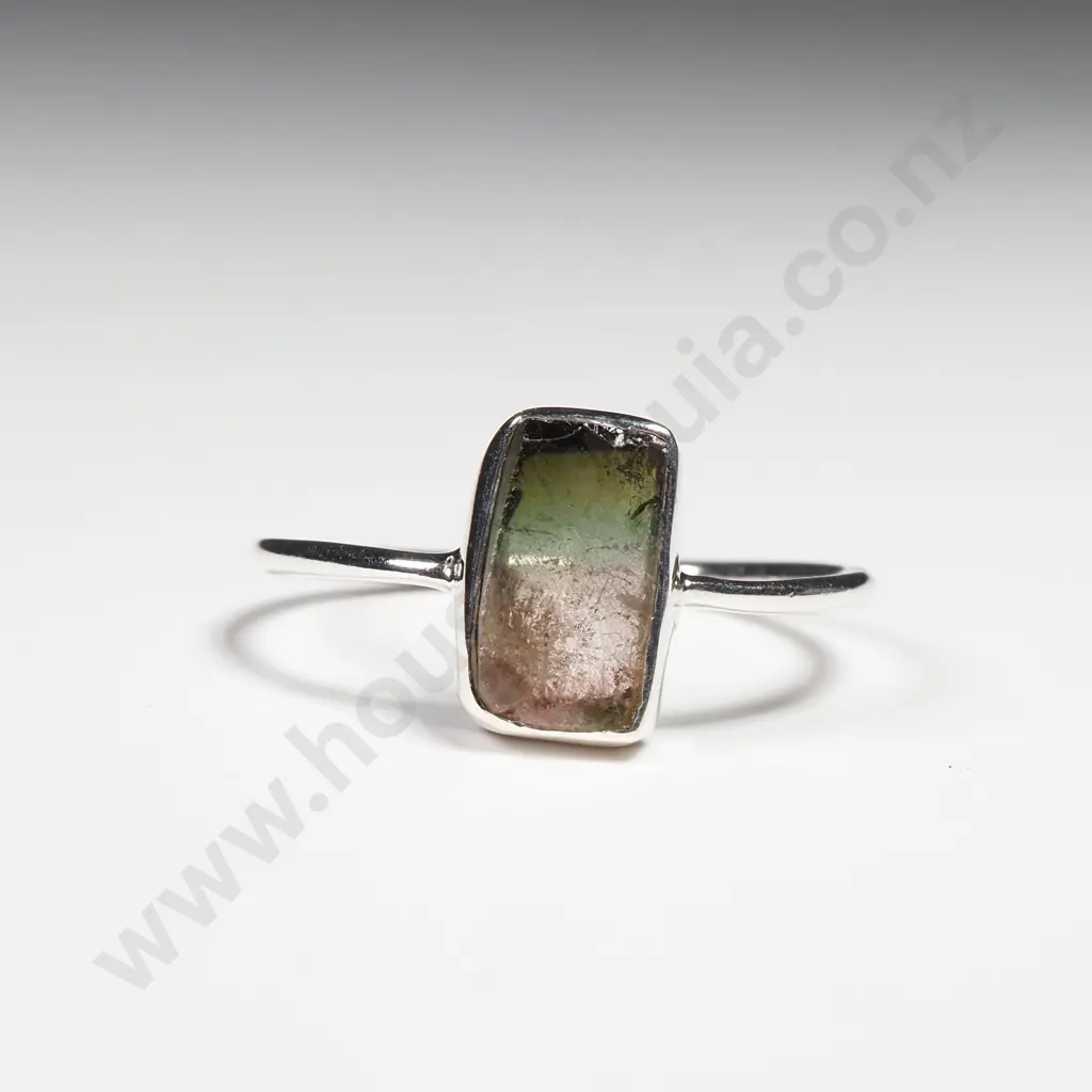 Sterling Silver Tourmaline Ring Image 1++