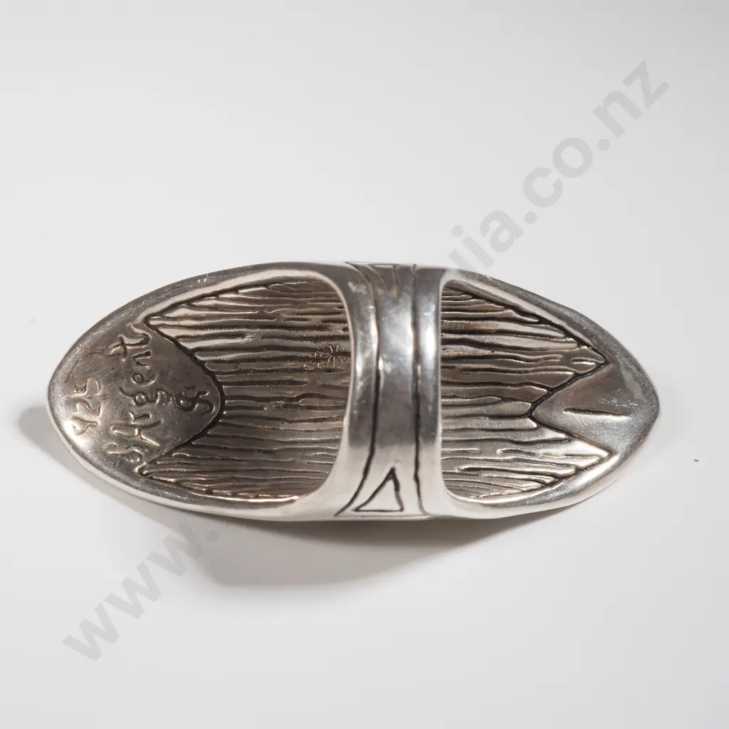 Sterling Silver Masai Shield Ring Image 1++