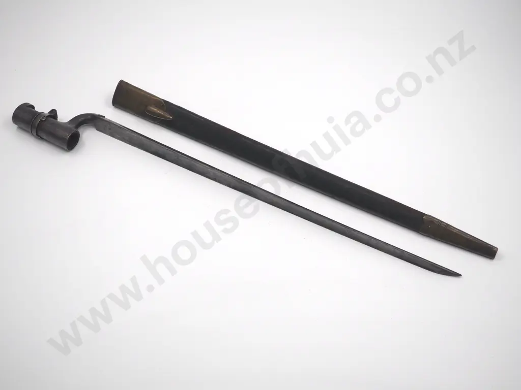 Pattern 1853 Bayonet Bushed for the Martini Henry .303 Rifles & Carbines.  Image 1++