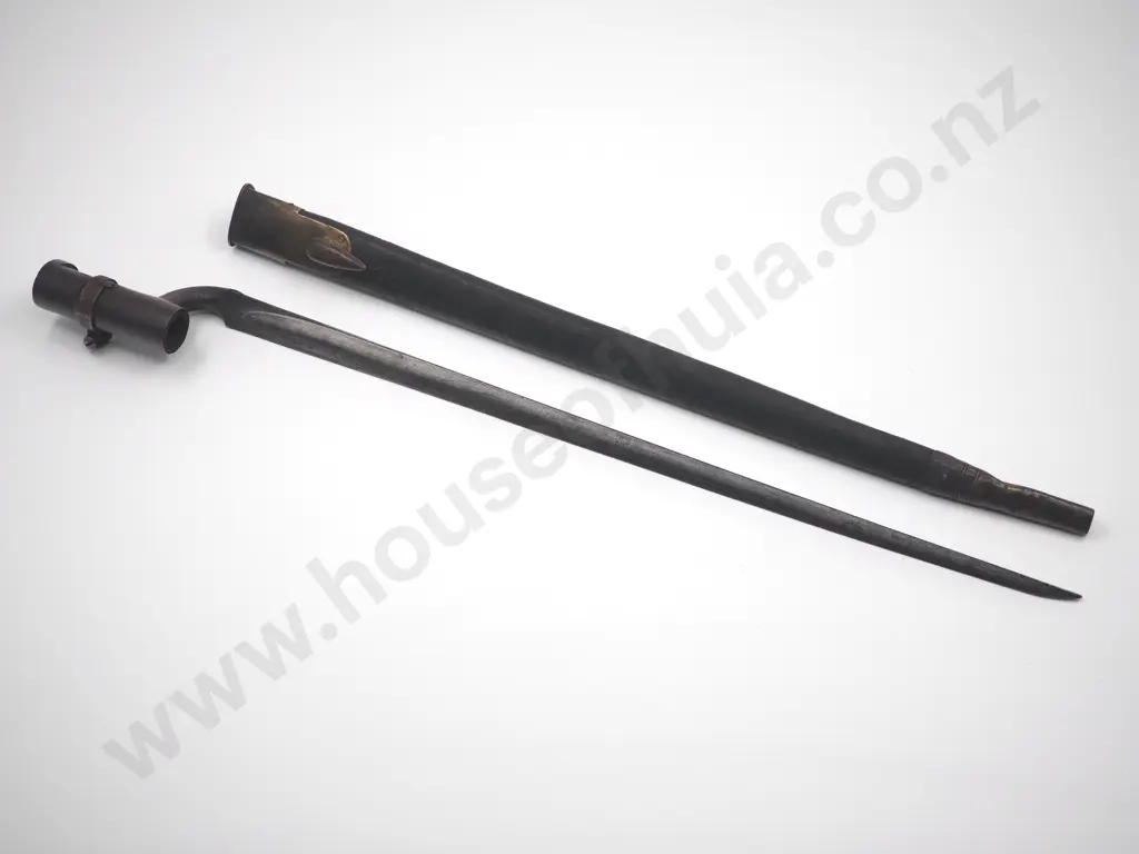 Pattern 1853 Socket Bayonet Bushed for the Martini Henry .303 Rifles & Carbines.   Image 1++