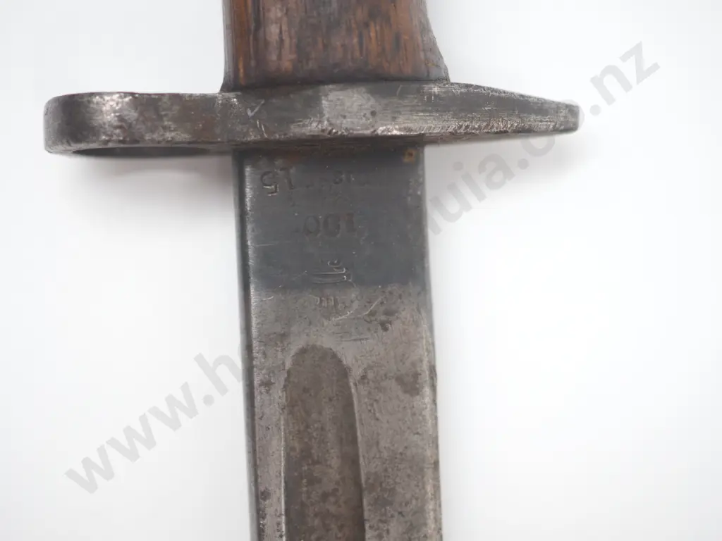 Pattern 1907 Bayonet Converted From a Hooked Quillion in 12/15.  No Scabbard Image 1++