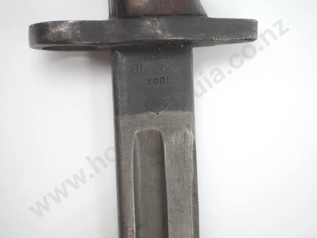 Pattern 1907 Bayonet. No Scabbard.  Image 1++