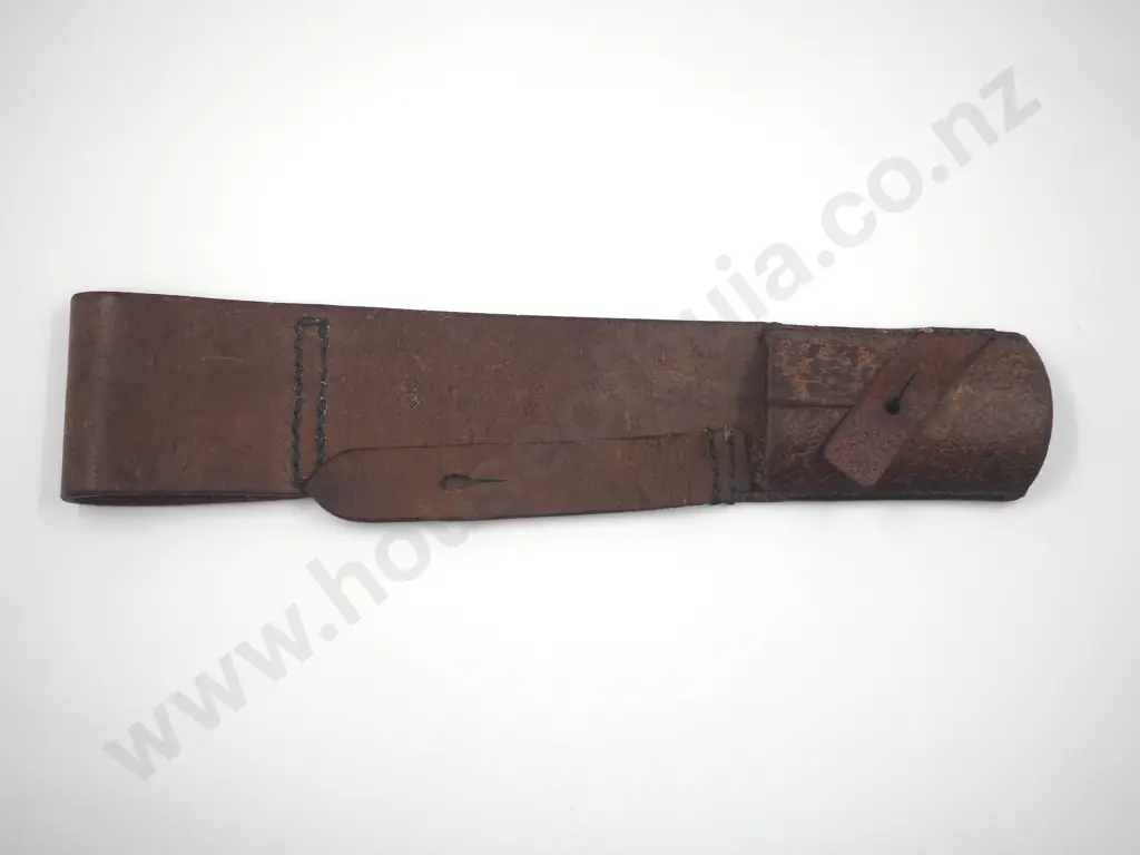 Swedish Leather Bayonet Frog  Image 1++