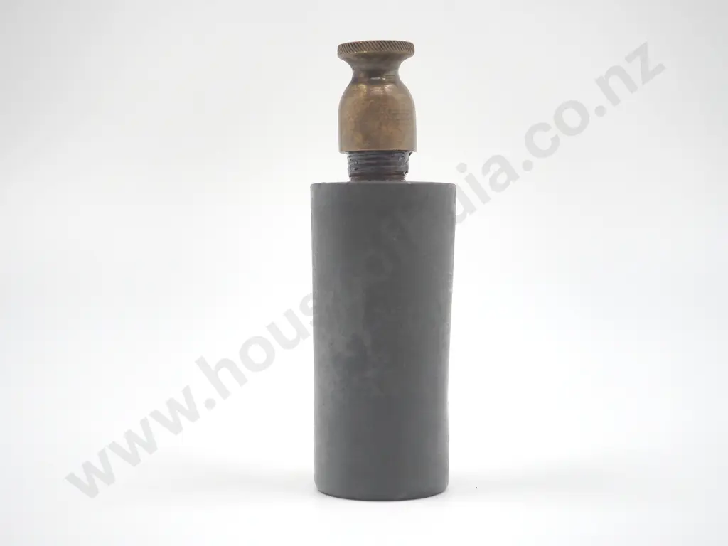 Mid 1800's Pewter Oil Bottle for Packing 1853 Enfield or Snider Rifles  Image 1++