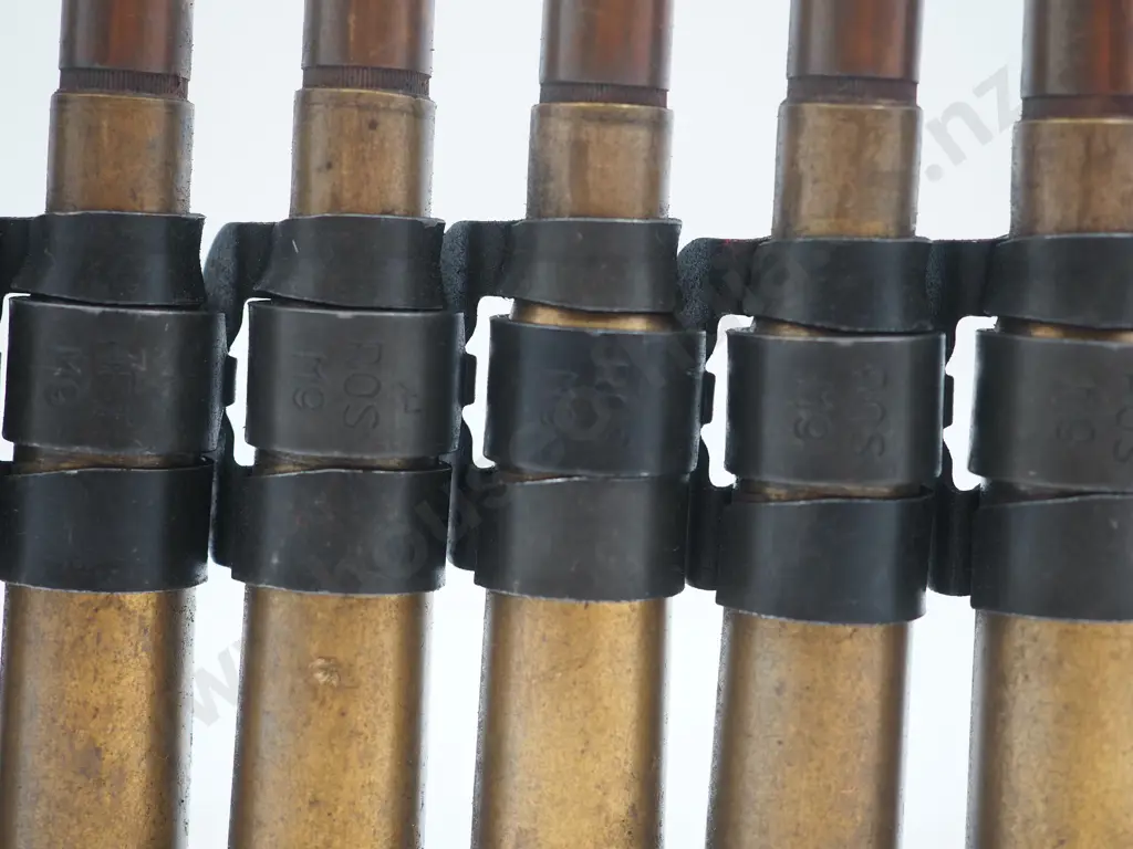 Steel Belt of .50 Calibre Ammunition: Inert Image 1++