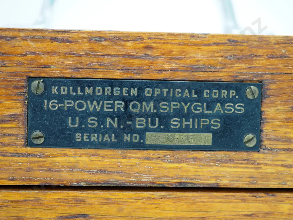WW2 U.S. Navy 16 Power QM SpyGlass Image 1++