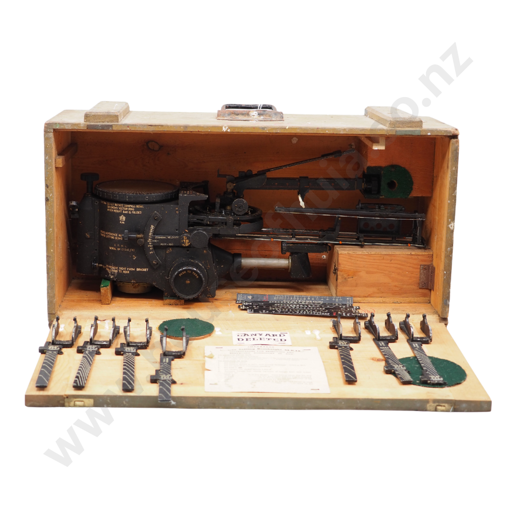 WW2 Era MK 9 "Wimperis Sight" Bombing Sight in Original Housing Image 1++