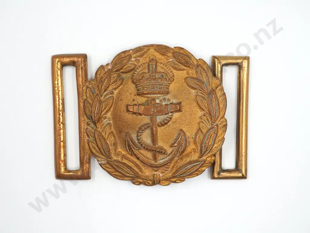 WW2 Navy Belt Buckle Image 1++