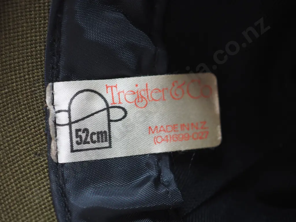 1970s New Zealand Women's Ordinance Corps Bowler Hat Image 1++