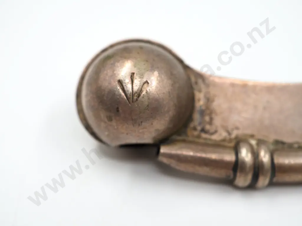 Military Stamped Bosuns whistle on chain  Image 1++