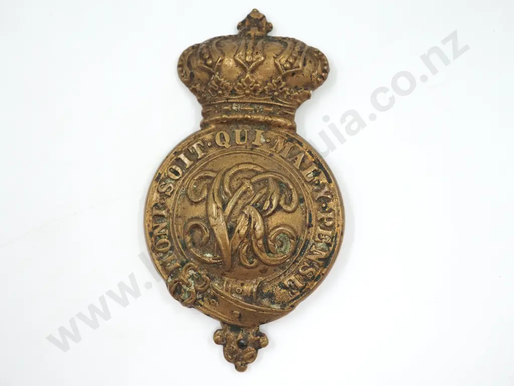 Victorian Universal Pattern Martingale: Securing studs have been removed, when removed from leather Image 1++