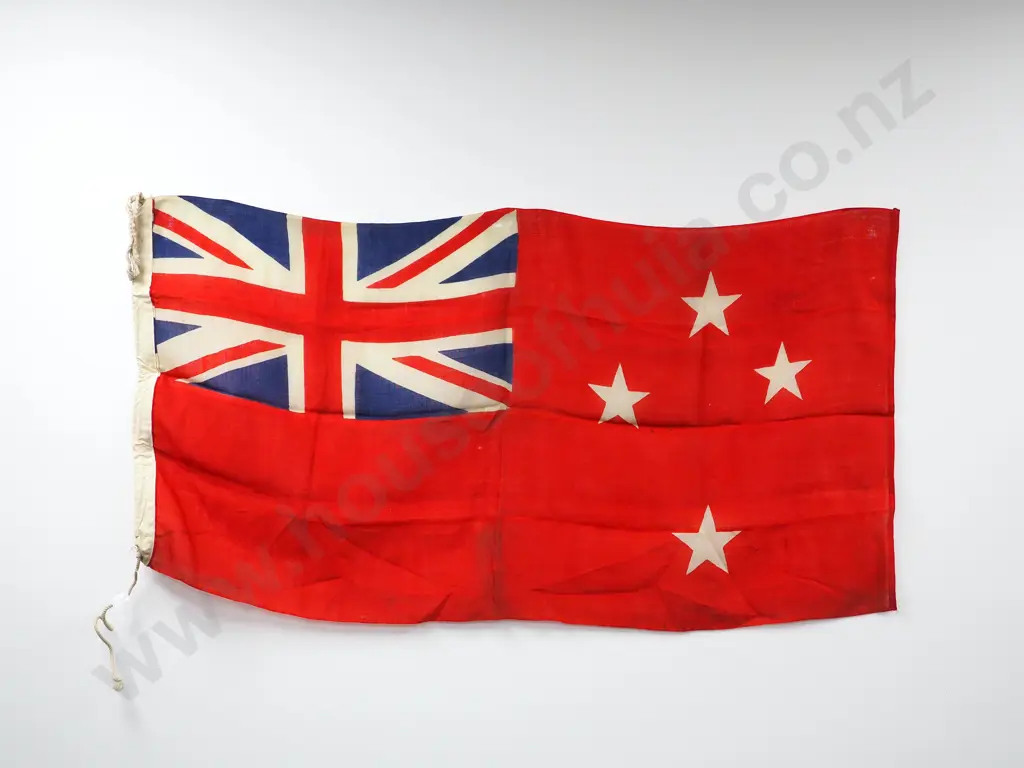 WW2 Merchant Marine New Zealand Union Jack Flag: Some Mothing Image 1++