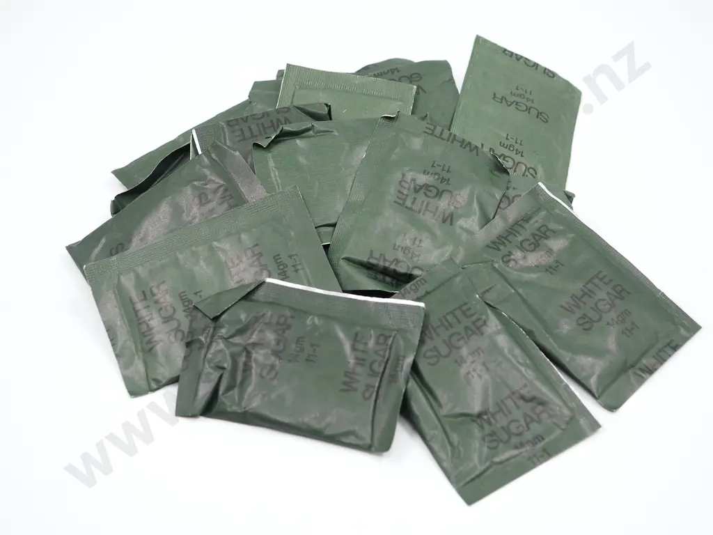 Large Lot of Vietnam War Era Sugar Rations Image 1++
