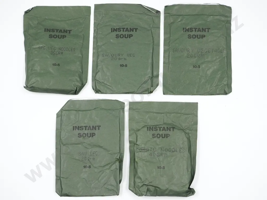 Mixture of Vietnam War Soup Rations (Different Flavours) Image 1++