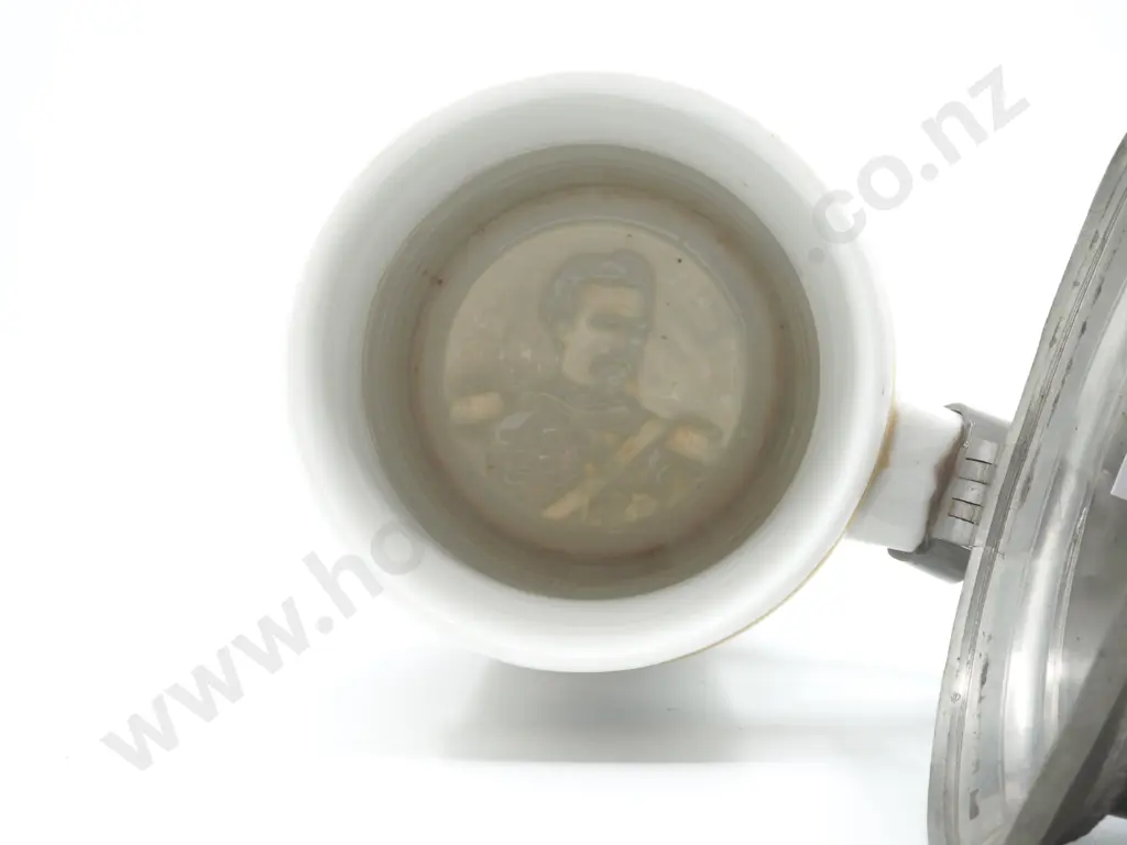 Imperial German Reservists Stein, 5th Bavarian infantry Regiment w Rare Prism Top 1901-1903 Image 1++