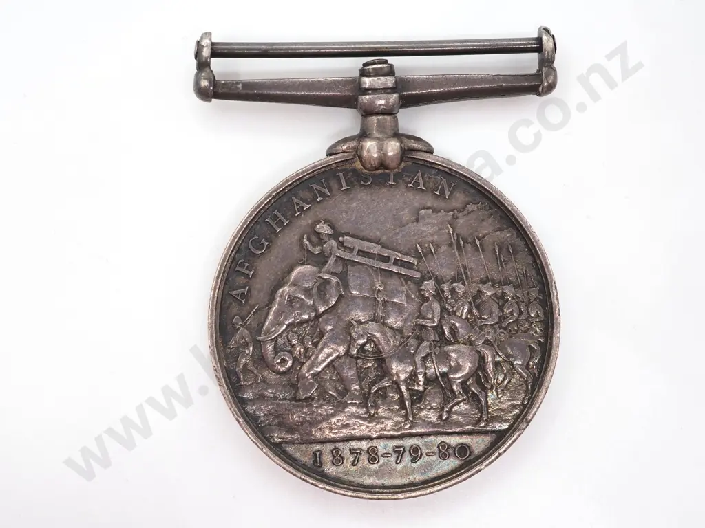 Afghanistan 1878-80 Medal, no clasp (772 L/Cpl. J. Pate. 2/15th. Foot) Image 1++