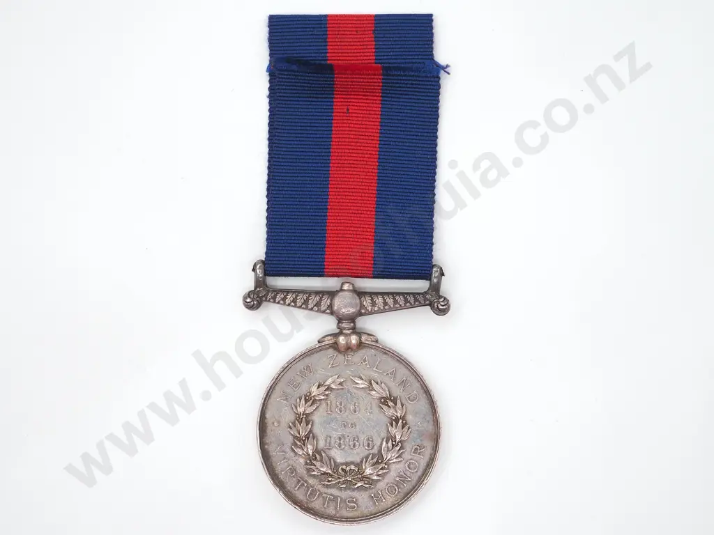 NZ War Medal (1864-1866) - 3798 John McCann, 68th Lt Infantry Image 1++
