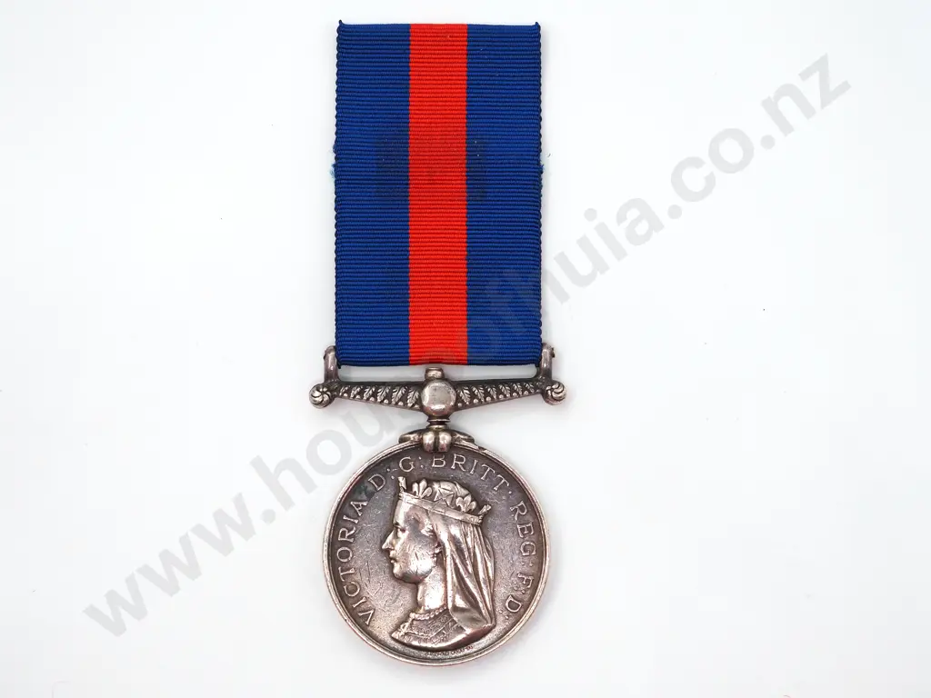 NZ War Medal (1861 - 1866) - 1351 William Brown, 14th Regt Image 1++