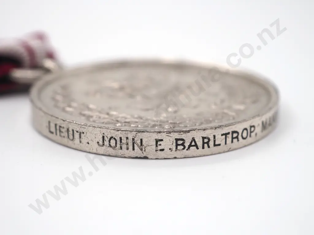 Long Service Medal Pair - Capt. J.E. Barltrop, Manchester Rifle Vols. Image 1++
