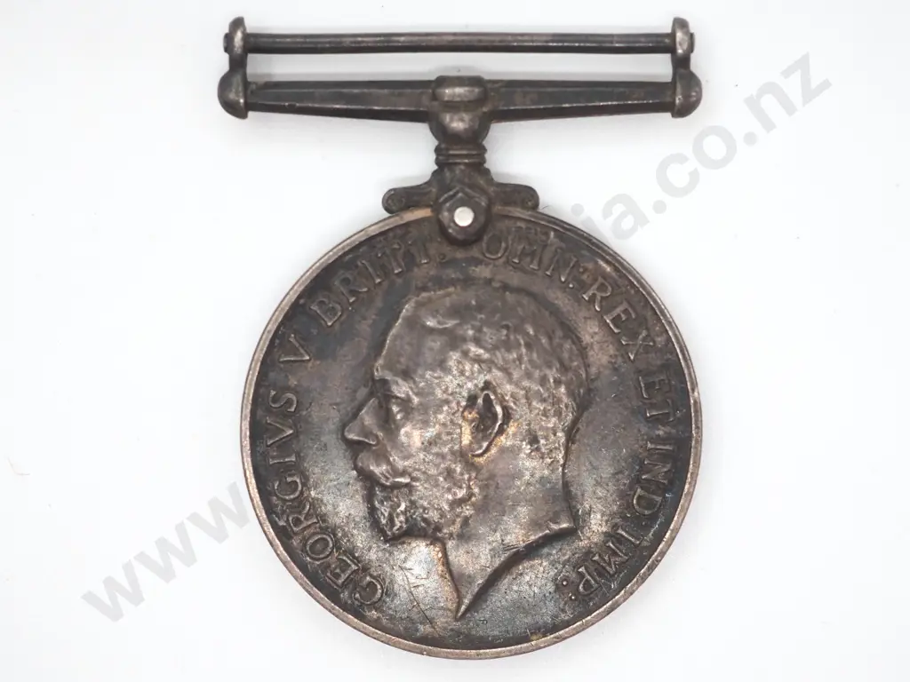 British War Medal - Arthur Heslop, UK Mercantile Marine Image 1++