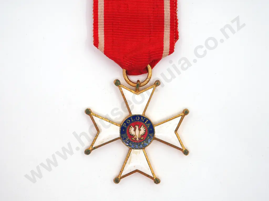 Cased Polish Order of Polonia Restituta Image 1++