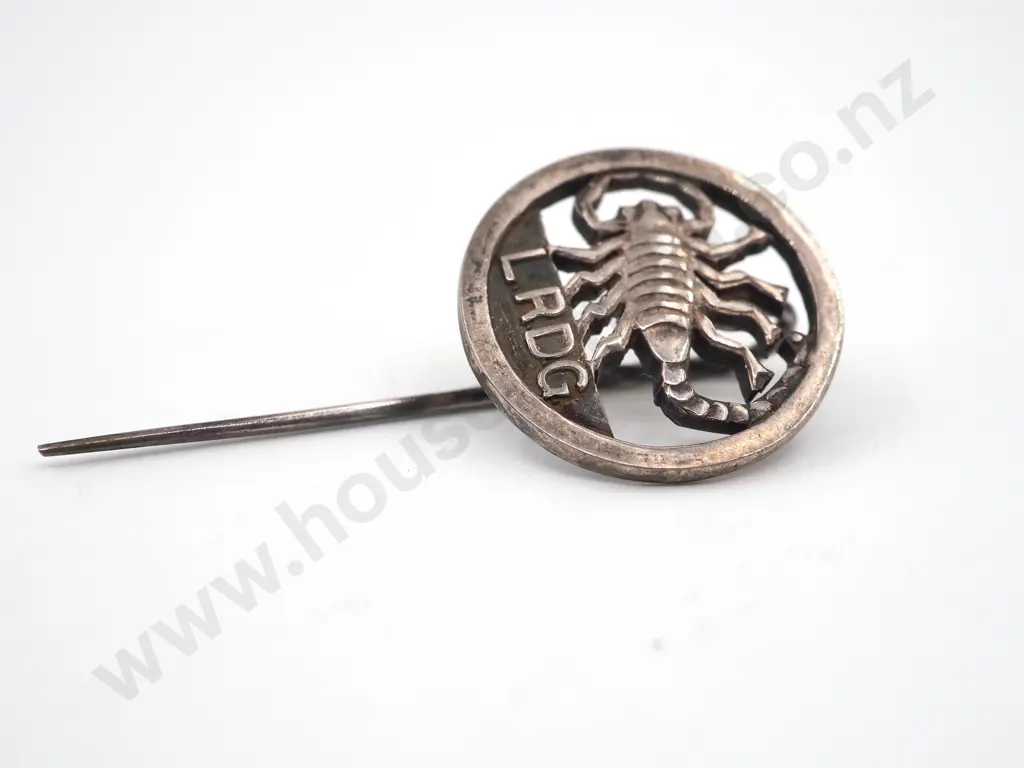 Stering Silver LRDG Pin  Image 1++