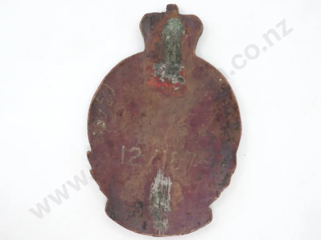 Gallipoli Lapel Badge to 12/187 Frank McEwen Image 1++