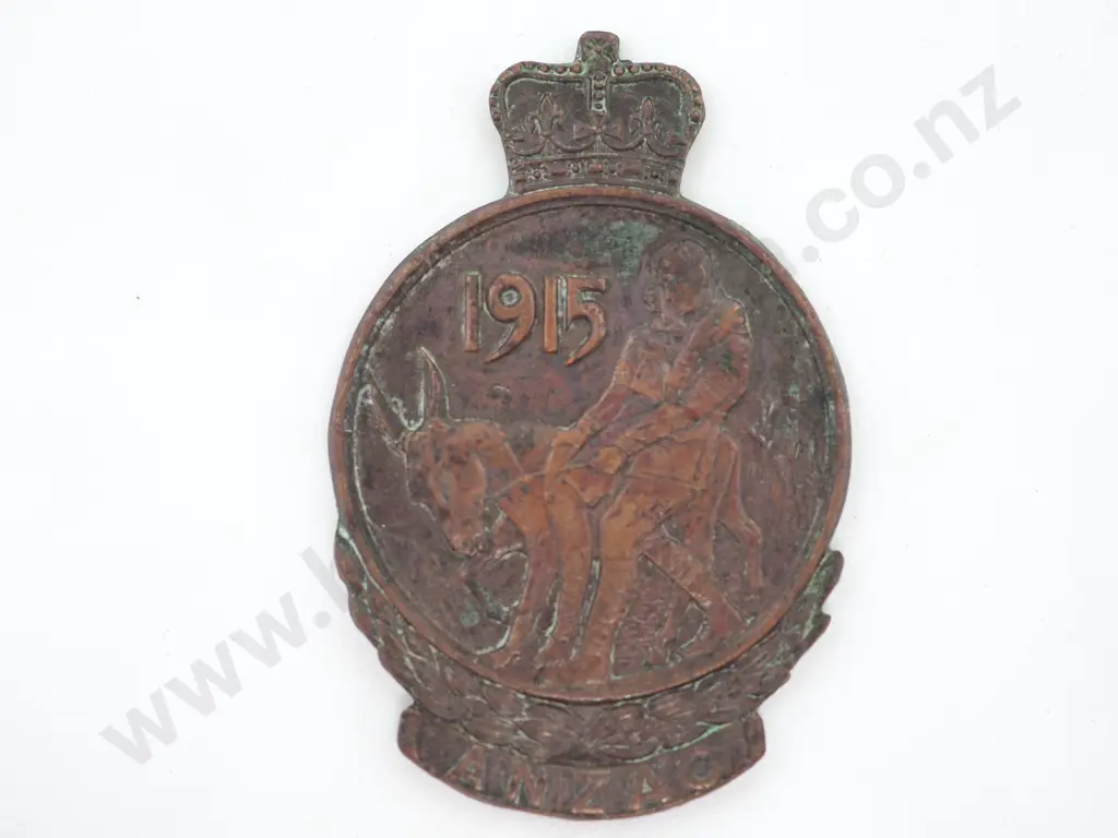Gallipoli Lapel Badge to 12/187 Frank McEwen Image 1++