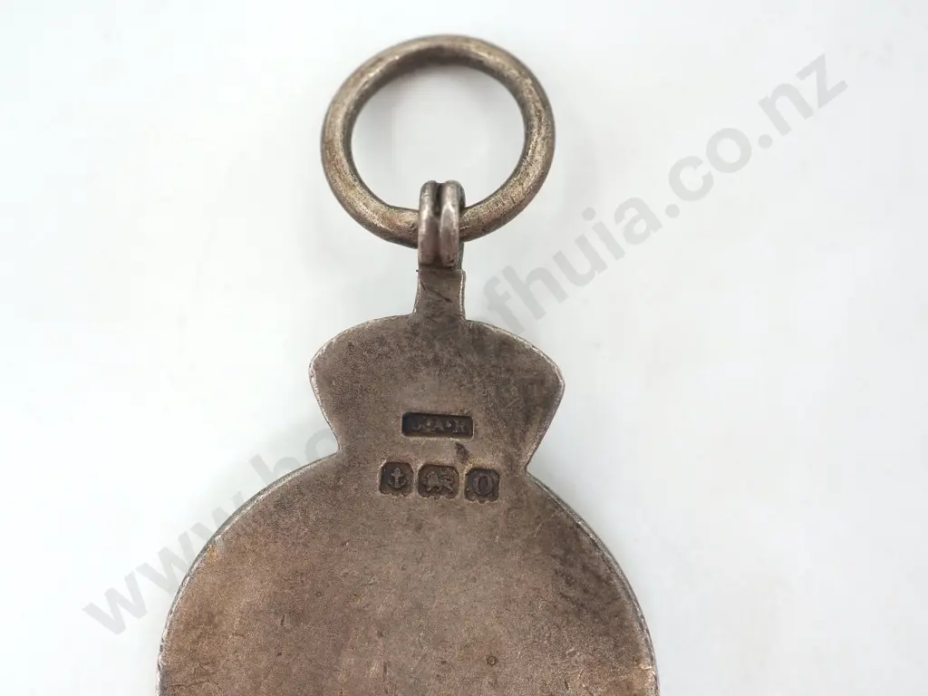 The Army Temperance Association: India 4 Year Medal Hallmarked 1913 Image 1++
