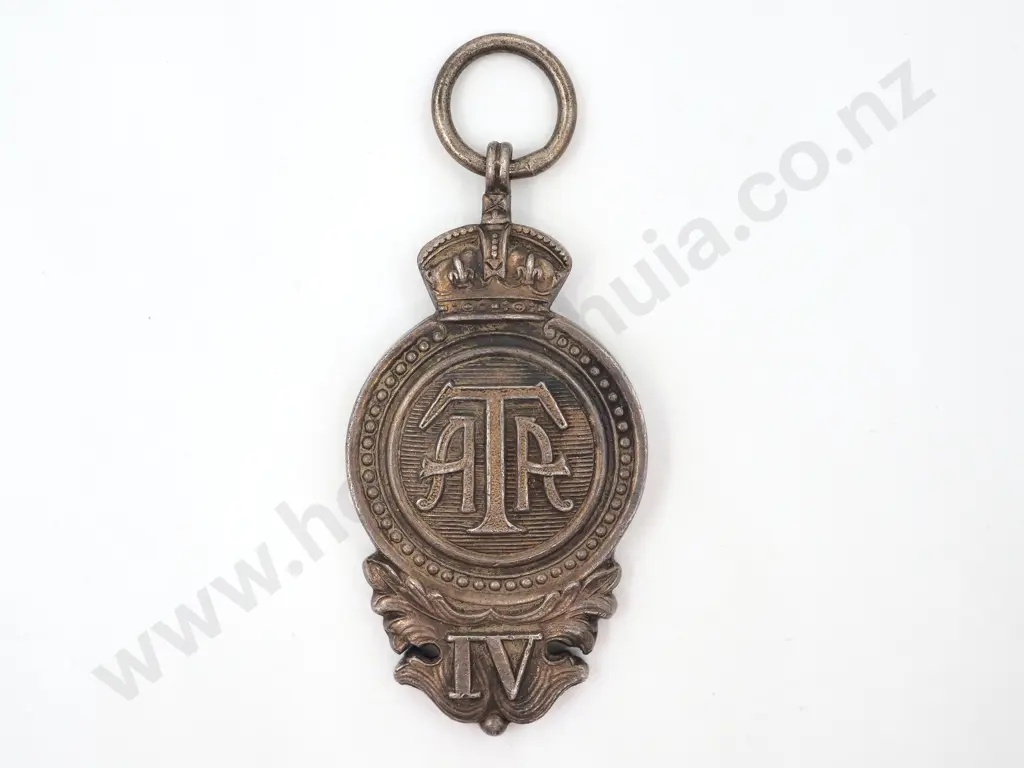 The Army Temperance Association: India 4 Year Medal Hallmarked 1913 Image 1++