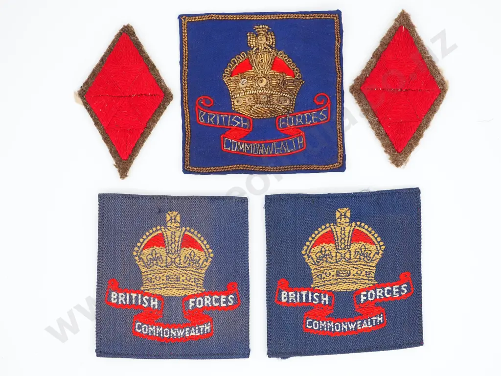 Five J Force Cloth Badges Image 1++
