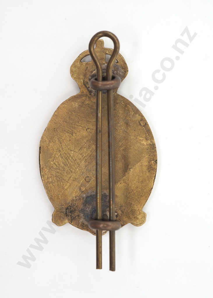 WW1 New Zealand Railway Battalion Cap Badge Image 1++