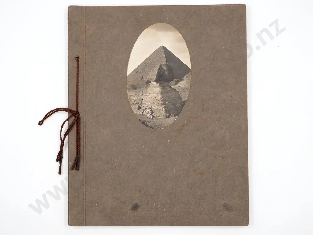 WW1 New Zealand Military Photo Album Image 1++