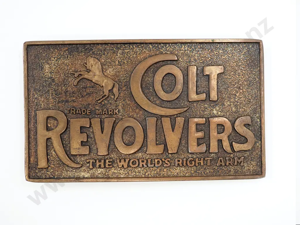 Colt Revolver Belt Buckle  Image 1++