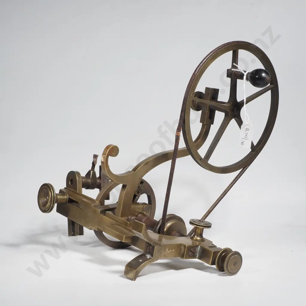 Antique Brass Watchmaker's Rounding Up Tool or Topping Tool Image 1++