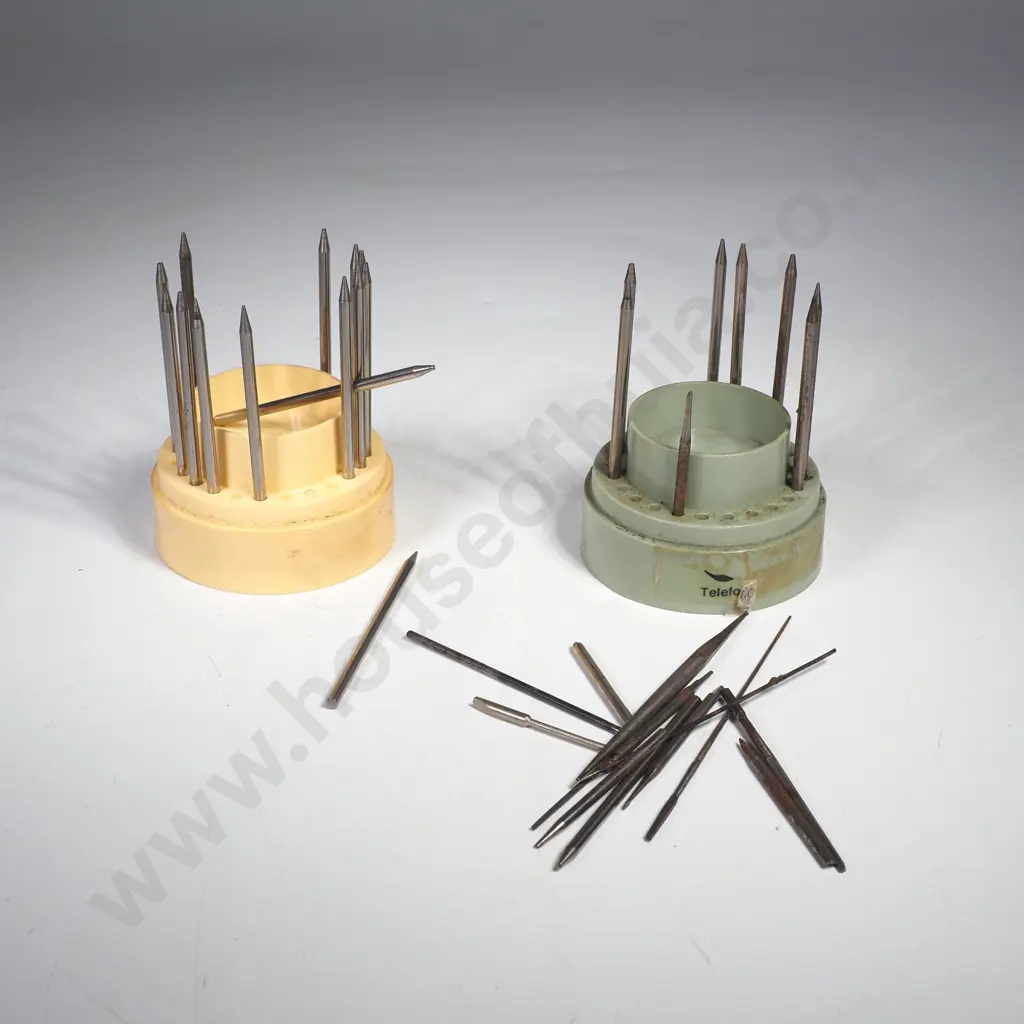 Two Jewellers Beading Tool Sets Used by Jewellers for Stone & Diamond Setting Image 1++