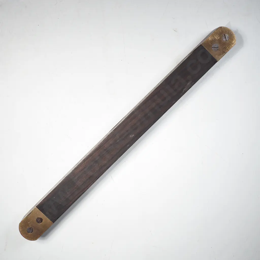 Vintage Mahogany & Brass Spirt Level  Protected by Two Glass Windows, By J Rabone & Sons, Birm, Warranted Correct Image 1++