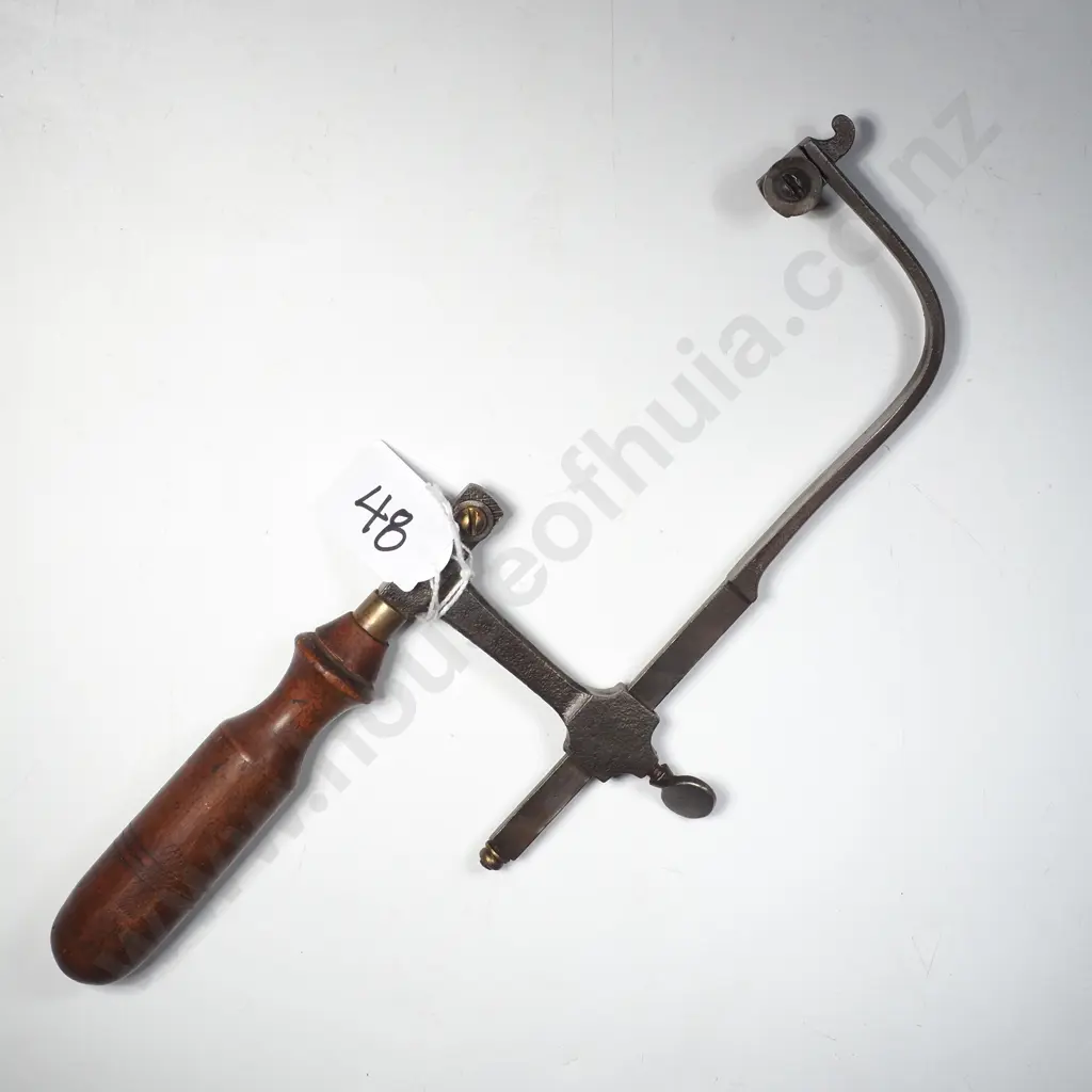 Jeweller's Piercing Saw Frame w a Wooden Handle for Precision Cutting Image 1++