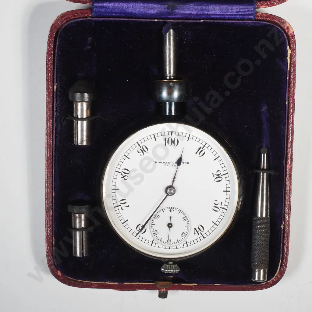 Korden Counter Patent Mechanical Speed Indicator/Tachometer Image 1++