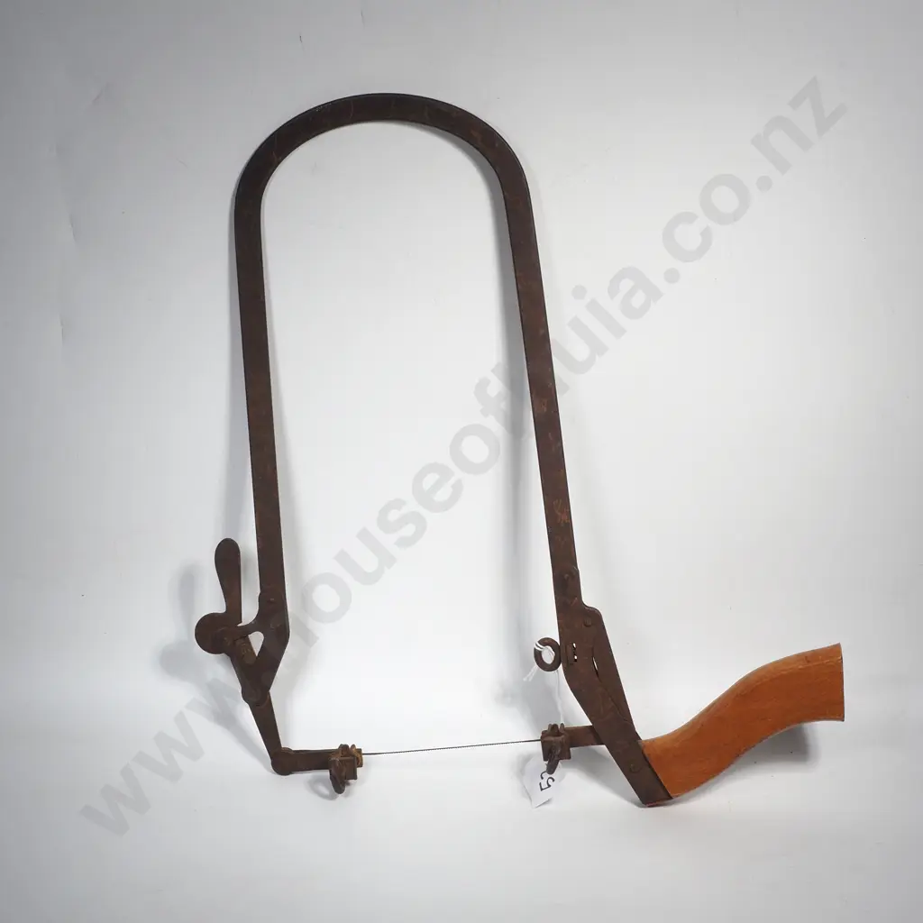 Vintage Hobbies of Dereham Rigid Framed Fret Saw w Levered Tightening Mechanism Image 1++