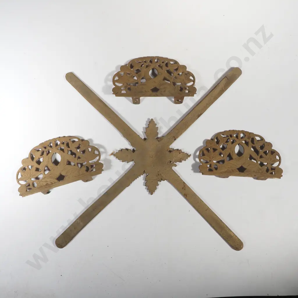 Large Box Containing Lantern Clock Components including Part Clock w Brass Dial & Various Gears & Escapement Parts Image 1++