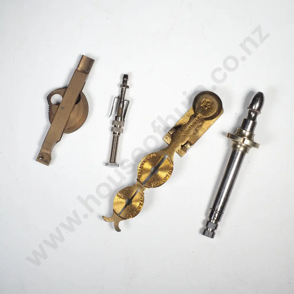 Antique Harrison Sovereign Rocker Balance Scale, Vintage Internal Index Arm & Gear Mechanism from a Brass Abney Level Image 1++