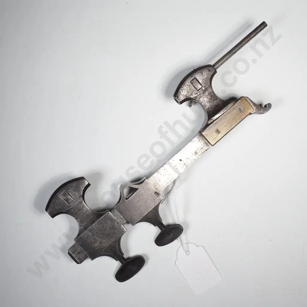 Vintage Brass & Steel Pivoter Or Jacot Tool for Polishing & Finishing Pivot Shafts on Watch Wheels & Pinions Image 1++