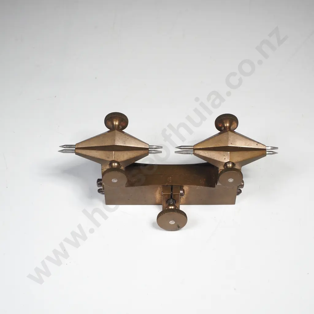 Antique Watchmakers Depthing Tool Housed in a Fitted Velvet Lined Case, Boxed Marked No 26 Image 1++