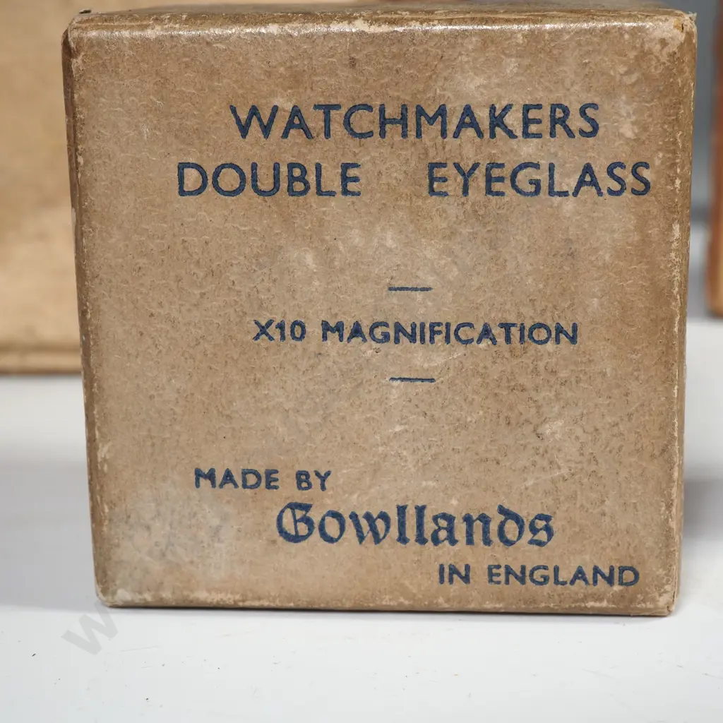 Box of Square Ceramic Melting Crucibles Made by Morgan Battersea in England Image 1++