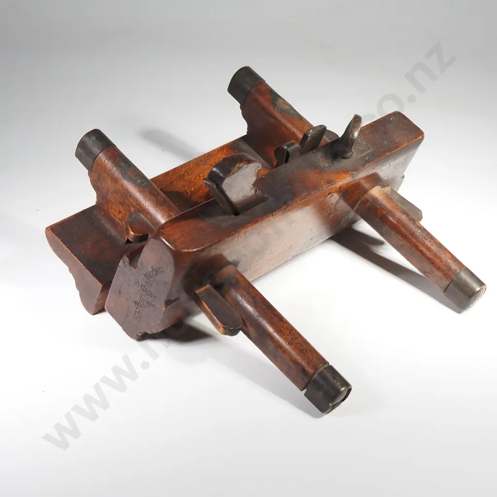 Antique Wooden Plough Plane Image 1++
