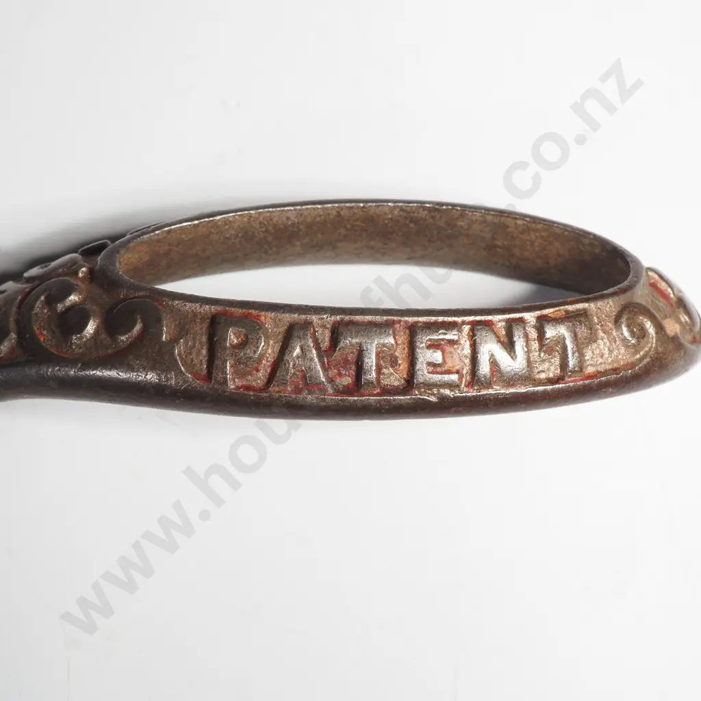 Early Preston's Patent Ornate Spokeshave w Flat Bottom Image 1++