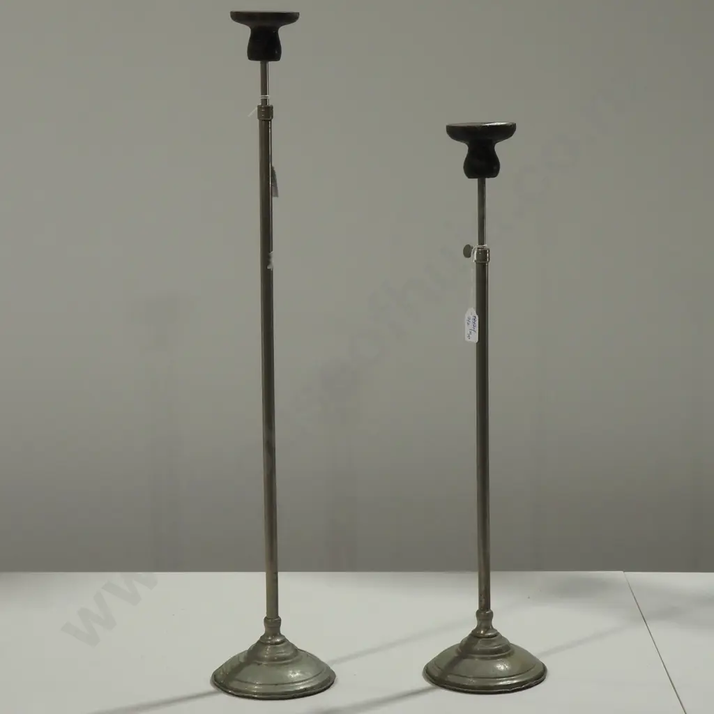 Two Vintage Telescopic Ash Tray Stands Image 1++