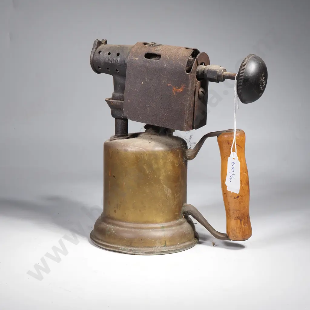 Vintage Brass Blowtorch for Plumbing, Soldering & Mechanical Work Image 1++