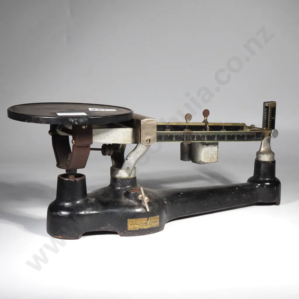 Antique W M Welch Scientific Company Scales - Highly Accurate Image 1++